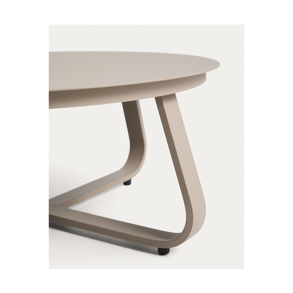 Fém kerek kerti dohányzóasztal ø 80 cm Tamaris – Kave Home-image-2