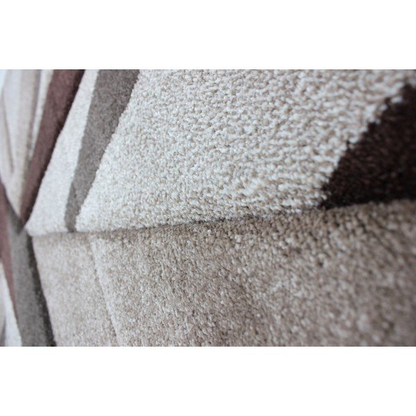Shatter Beige Brown barnásbézs szőnyeg, 80 x 150 cm - Flair Rugs-image-3