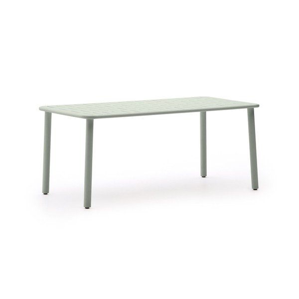 Acél kerti étkezőasztal 90x180 cm Brai – Kave Home