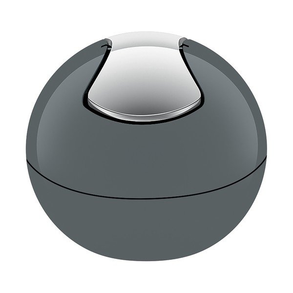 Sötétszürke műanyag szemetes 1 l   Bowl – Spirella