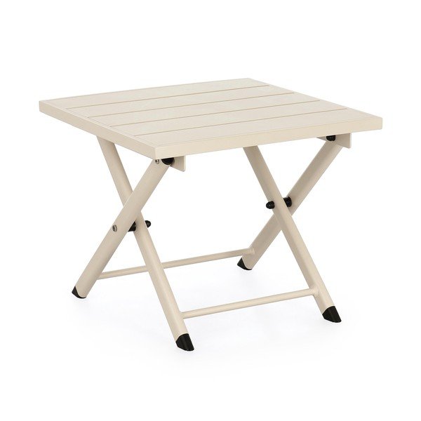 Alumínium kerti dohányzóasztal 43x44 cm Taylor – Bizzotto