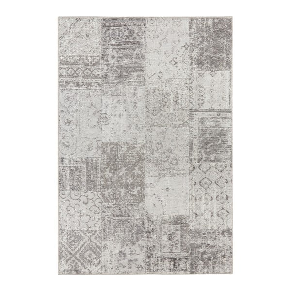 Pleasure Denain szürke-krémszínű szőnyeg, 80 x 150 cm - Elle Decoration