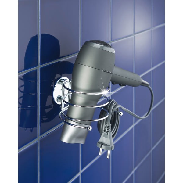 Turbo-Loc fúrásmentes hajszárító tartó, 40 kg-ig - Wenko-image-2