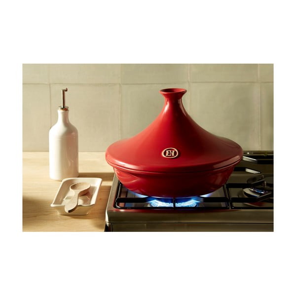 Flame piros tajine edény, ⌀ 32 cm - Emile Henry-image-3