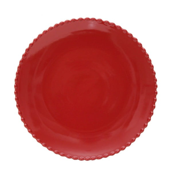 Pearl rubinvörös agyagkerámia tányér, ⌀ 28 cm - Costa Nova