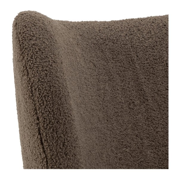 Barna buklé fotel Elmont – Actona-image-4