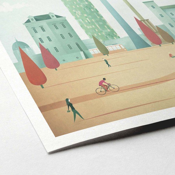 Poszter Berlin, 50x70 cm - Travelposter-image-2