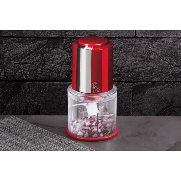 Elektromos zöldség és gyümölcs aprító Burgundy Metallic Line - BerlingerHaus-image-1