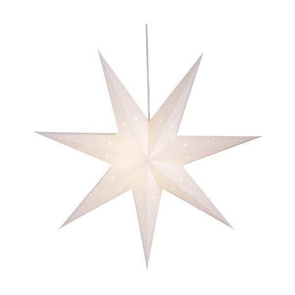 Fehér függő karácsonyi fénydekoráció Saturnus – Markslöjd