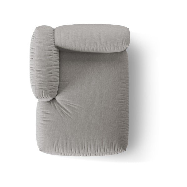 Világosszürke kanapé modul (bal oldali) Martina – Micadoni Home-image-3