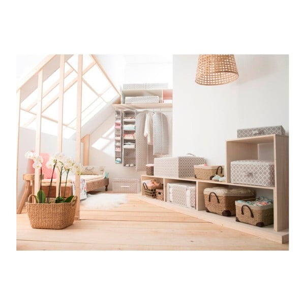 Bézs ágyneműtartó doboz, hosszúság 70 cm - Compactor-image-2