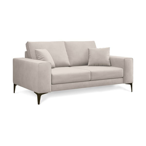 Lugano bézs kétszemélyes kanapé - Cosmopolitan Design-image-1