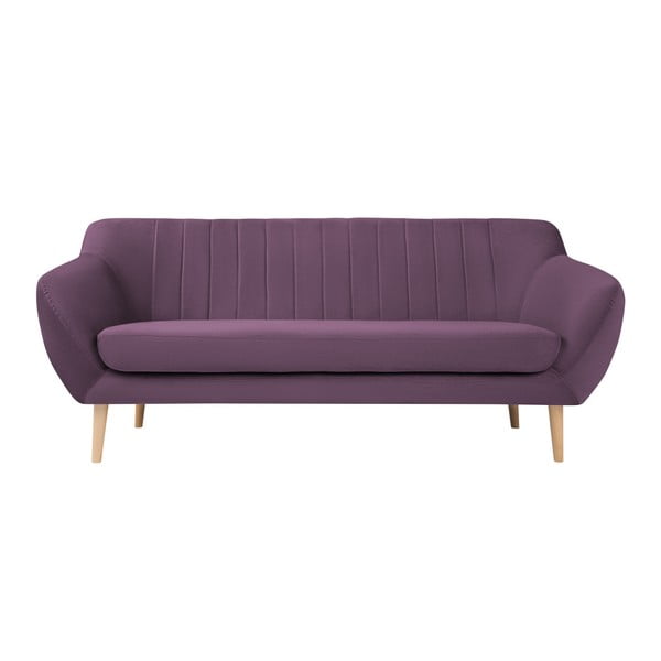Sardaigne lila bársony kanapé, 188 cm - Mazzini Sofas