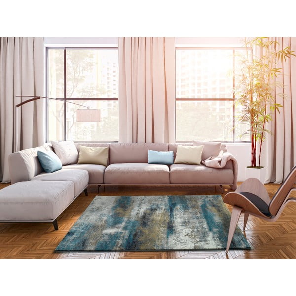 Kalia Abstract kék szőnyeg, 160 x 230 cm - Universal-image-1