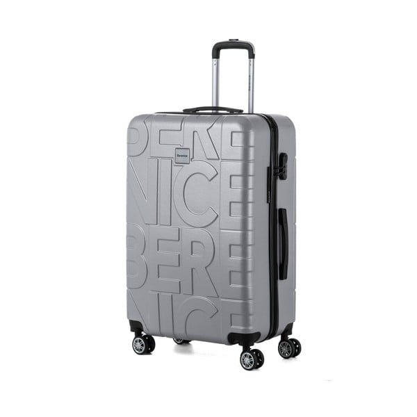 Typo szürke bőrönd, 107 l - Berenice