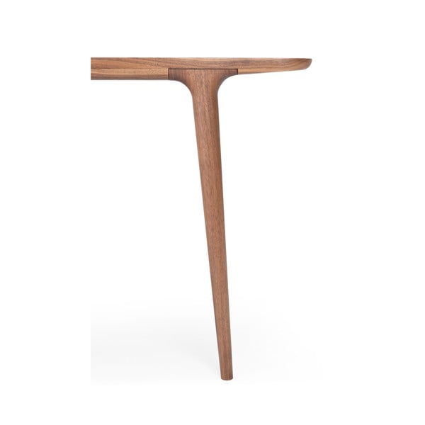 Diófa étkezőasztal 90x180 cm Fawn – Gazzda-image-4