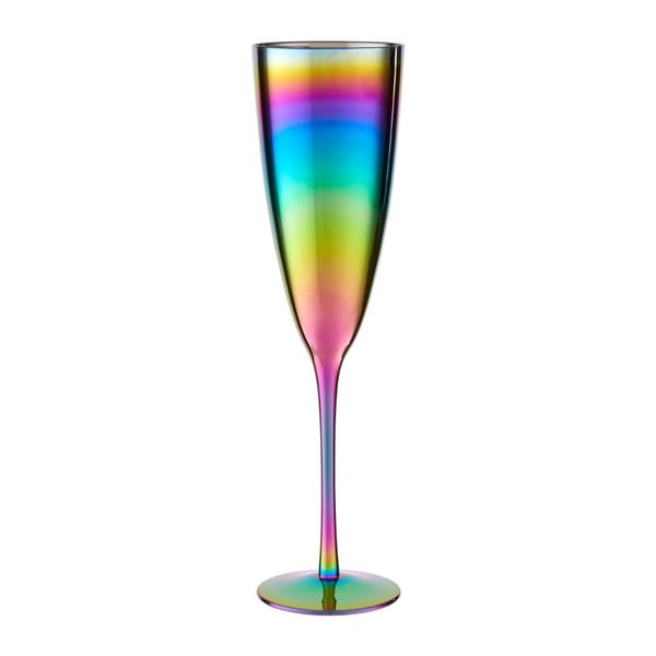 Rainbow 4 db-os pezsgőspohár szivárvány hatással, 290 ml - Premier Housewares