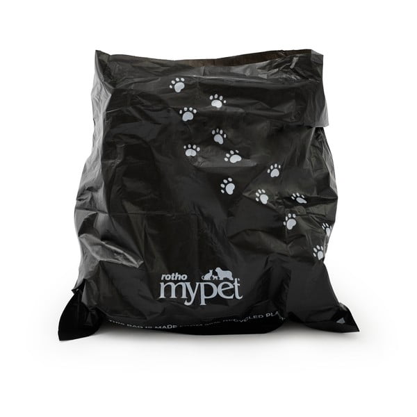 Fekete macskaürülék zacskó szett 4 db-os 11x18 cm Biala – Rotho-image-4