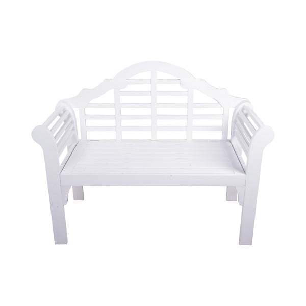 Fehér tömörfa kerti pad Pattaya – Garden Pleasure-image-1