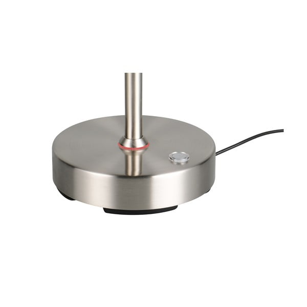 Ezüstszínű LED asztali lámpa (magasság 45 cm) Moreno – Reality-image-3