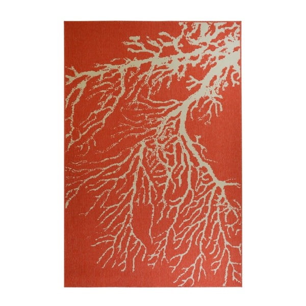 Coral piros kültéri szőnyeg, 133 x 190 cm - Floorita