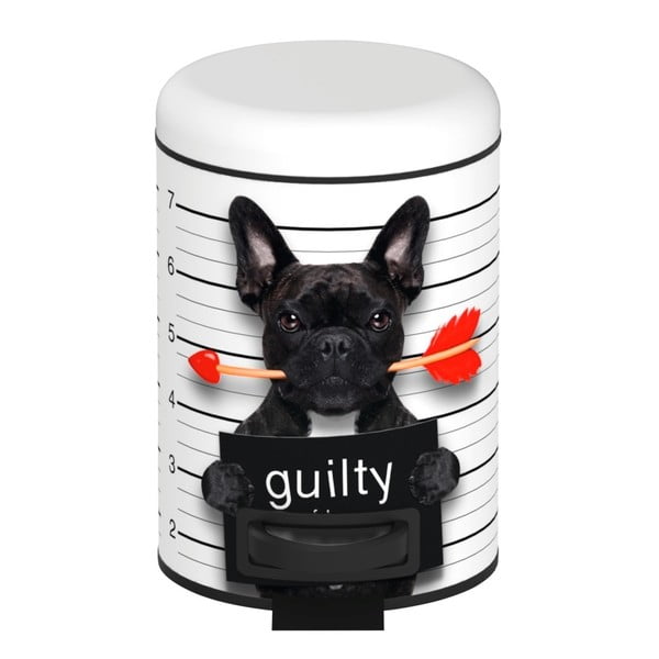 Guilty Dog pedálos szemetes, 3 l - Wenko