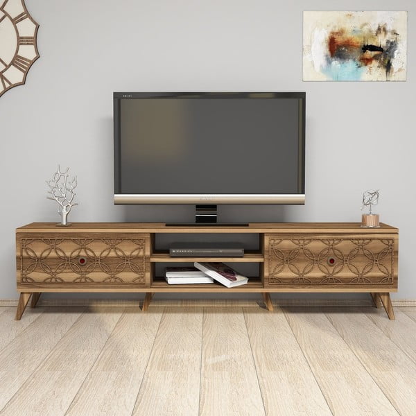 Class Walnut TV-állvány, hosszúság 180 cm-image-4