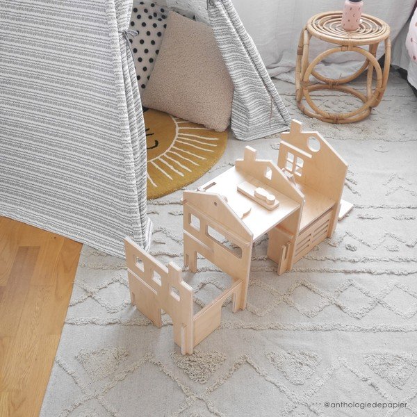 Fehér mosható kézi szövésű pamut szőnyeg 170x240 cm Tribu Natural – Lorena Canals-image-3