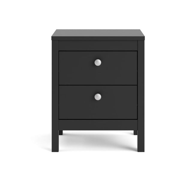Fekete éjjeliszekrény Madrid - Tvilum-image-3