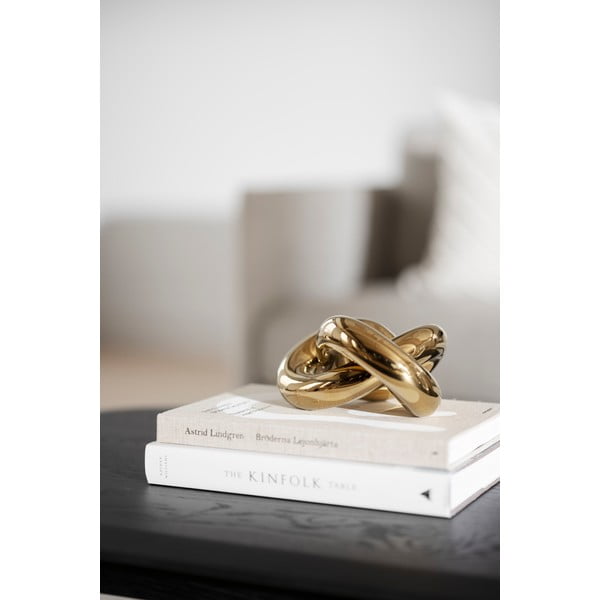 Fekete tölgyfa dohányzóasztal 135x62 cm Hammond - Rowico-image-4