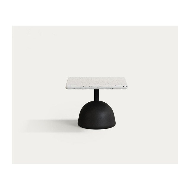 Kerti dohányzóasztal terrazzo asztallappal 44x44 cm Saura – Kave Home