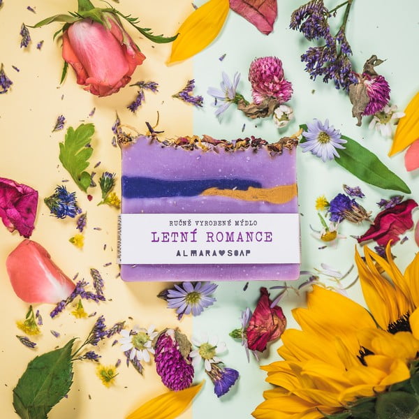 Nyári Romantika kézzel készített természetes szappan - Almara Soap-image-1