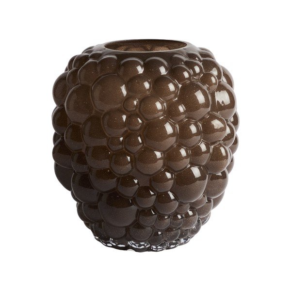 Barna üveg váza (magasság 30 cm) Mure – Kave Home