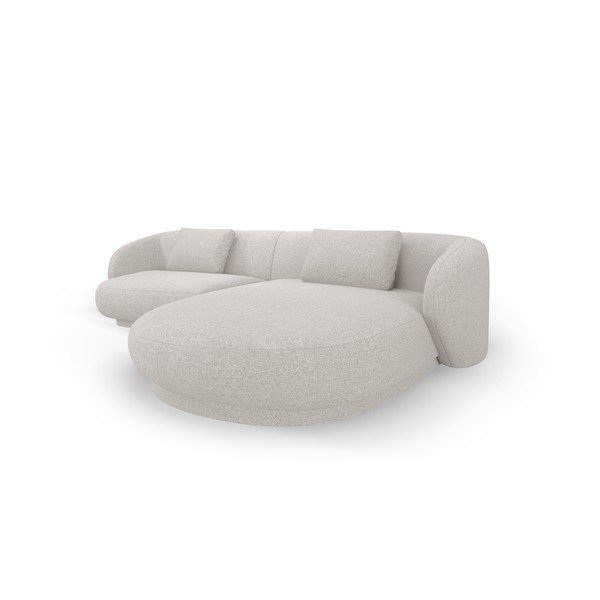 Világosszürke sarokkanapé Camden – Cosmopolitan Design-image-3