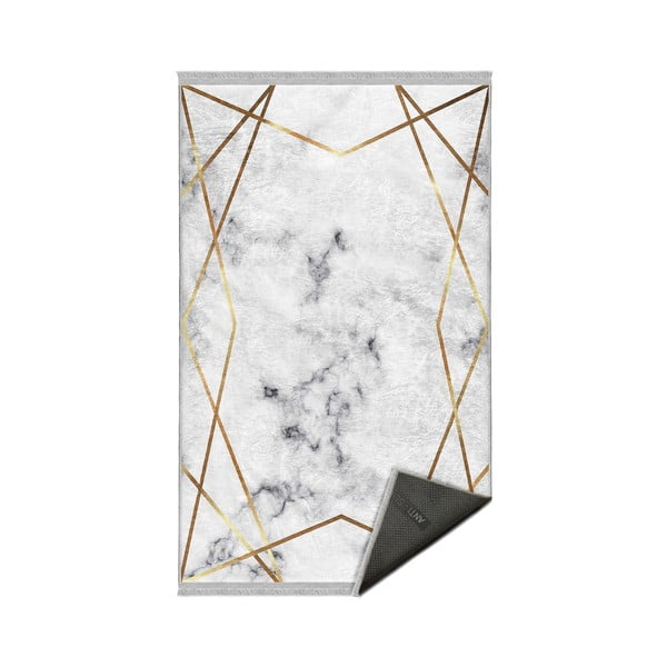 Fehér-aranyszínű szőnyeg 160x230 cm – Mila Home