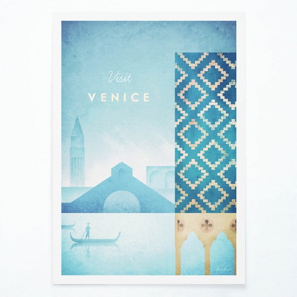 Poszter Venice, 50x70 cm - Travelposter