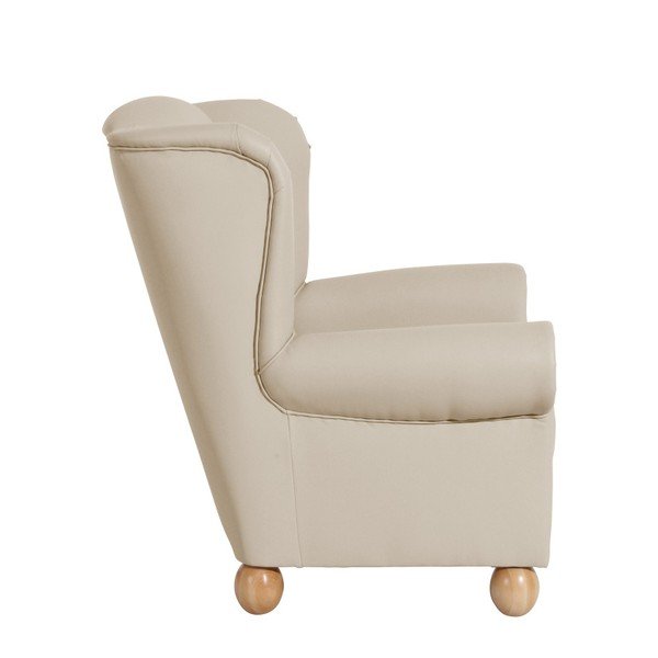 Monarch Beige bézs színű füles fotel - Max Winzer-image-2