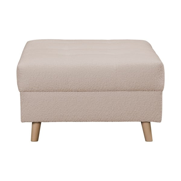 Bézs buklé puff Ariella – Ropez-image-3