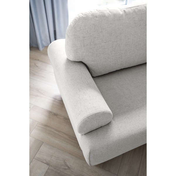 Krémszínű kinyitható sarokkanapé (jobb oldali) Bouncy Olli – Miuform-image-1