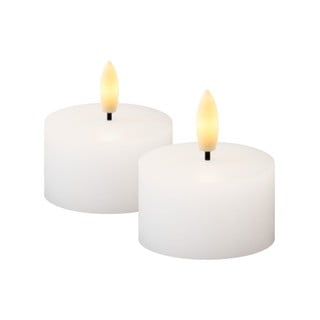LED gyertya szett 2 db-os (magasság 3 cm) Sille Rechargeable – Sirius