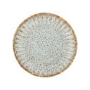 Kék-bézs szervírozó kőedény tányér ø 17 cm Fleur – Bloomingville