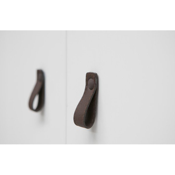 Fehér borovi fenyő ruhásszekrény 111x202 cm Ties – WOOOD-image-4