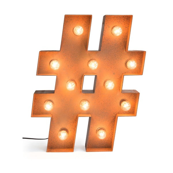 Hashtag dekorációs világítás - Really Nice Things