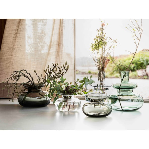 Zöld üveg váza Inu - Zone-image-1