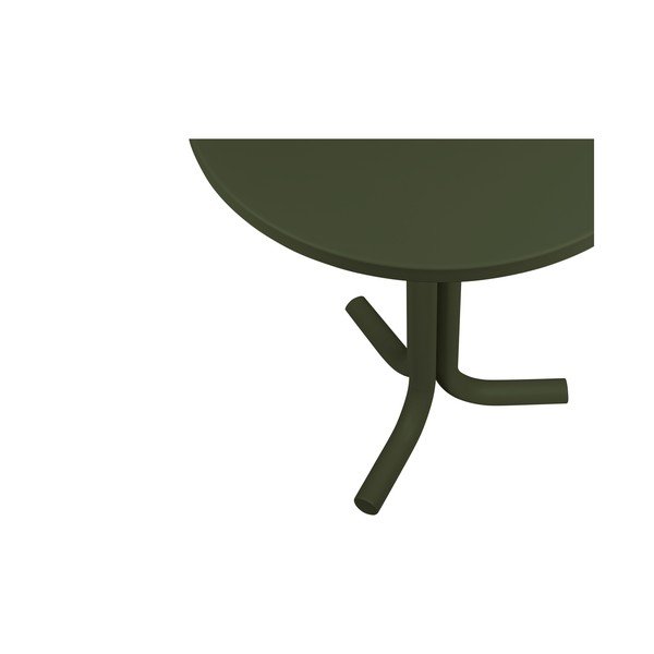 Fém kerek kerti étkezőasztal ø 59 cm Nokk – noo.ma-image-4