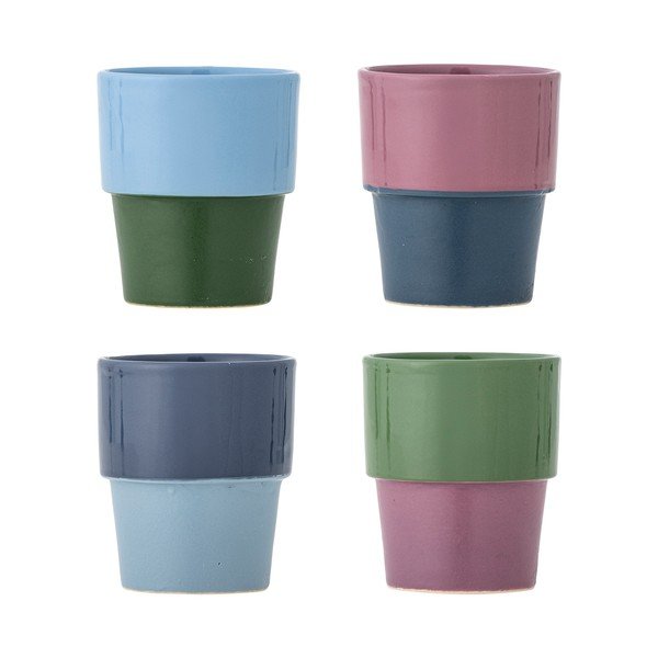 Kőedény csésze szett 4 db-os cappucinóhoz 150 ml Ewan – Bloomingville