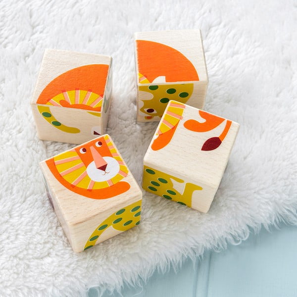 Fa kockák Wild Wonders – Rex London-image-1