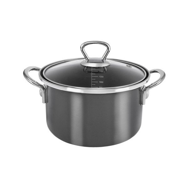 Zománcozott edény fedővel 1,75 l Metalic – Orion