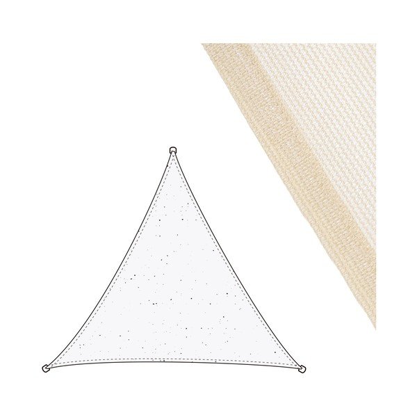 Bézs napvitorla 300x300 cm – LDK Garden-image-1