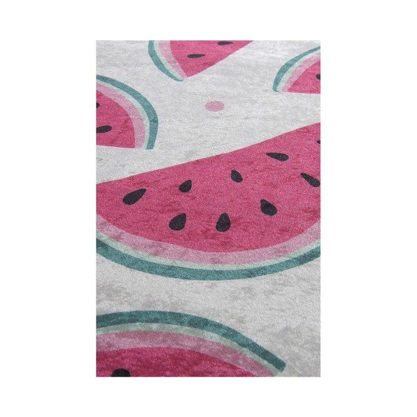 Tropica Watermelon 2 db fehér-rózsaszín fürdőszobai kilépő-image-2